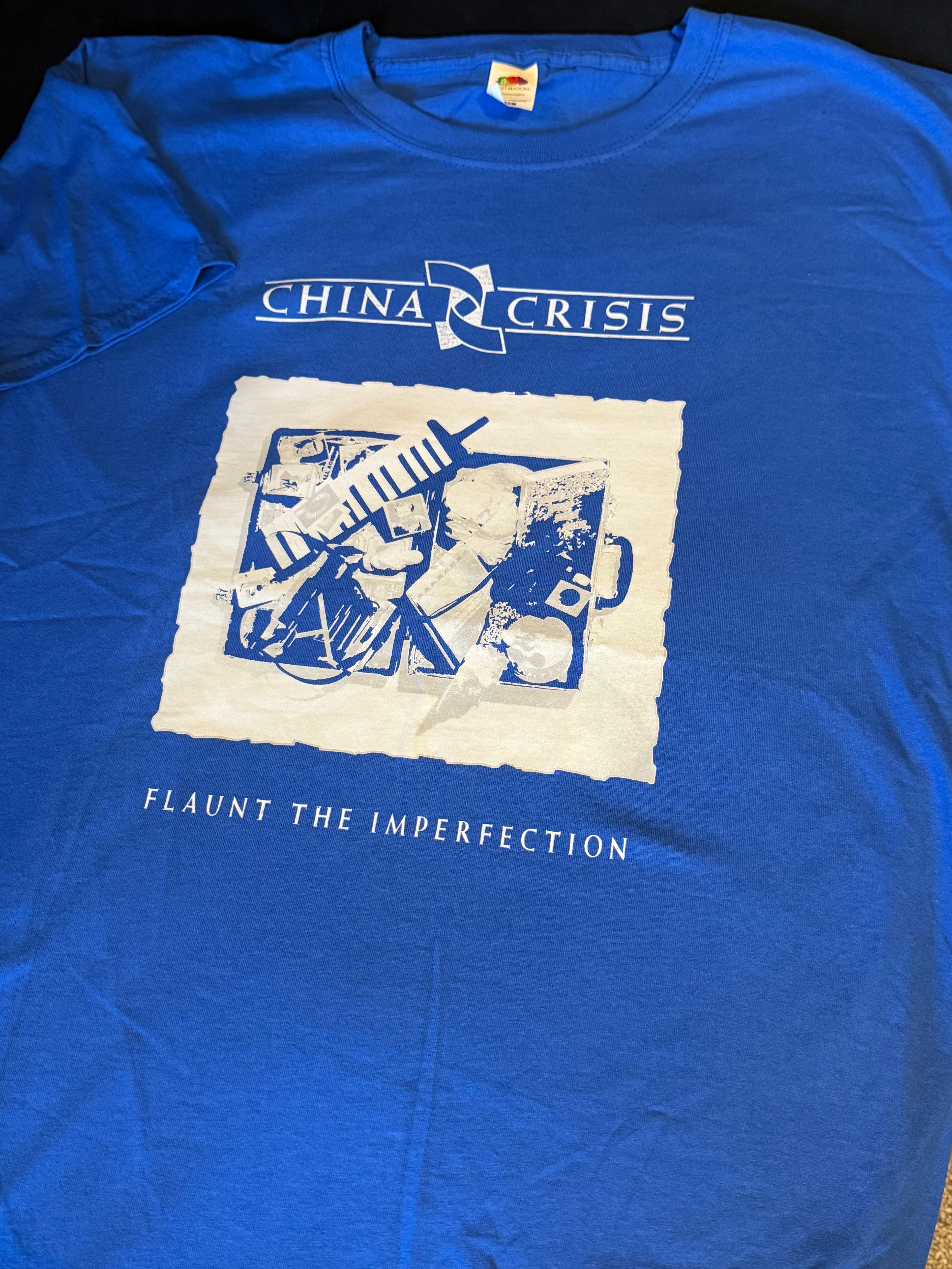 "Original" Blue Flaunt the Imperfection Tee