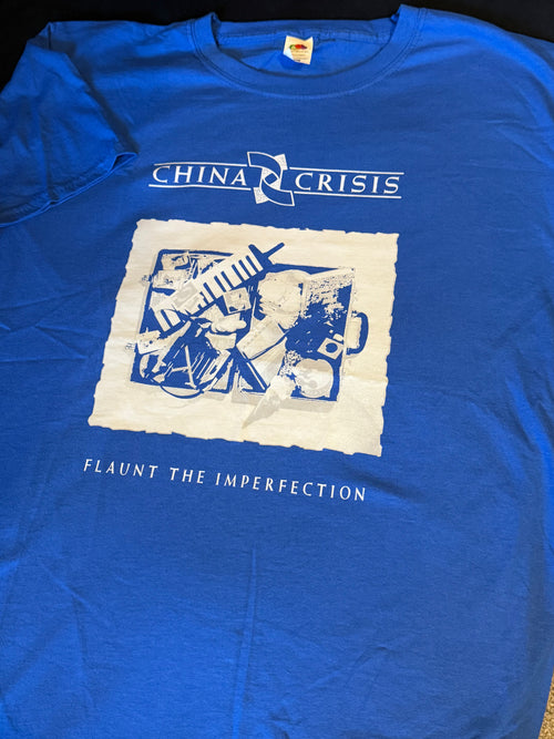 "Original" Blue Flaunt the Imperfection Tee