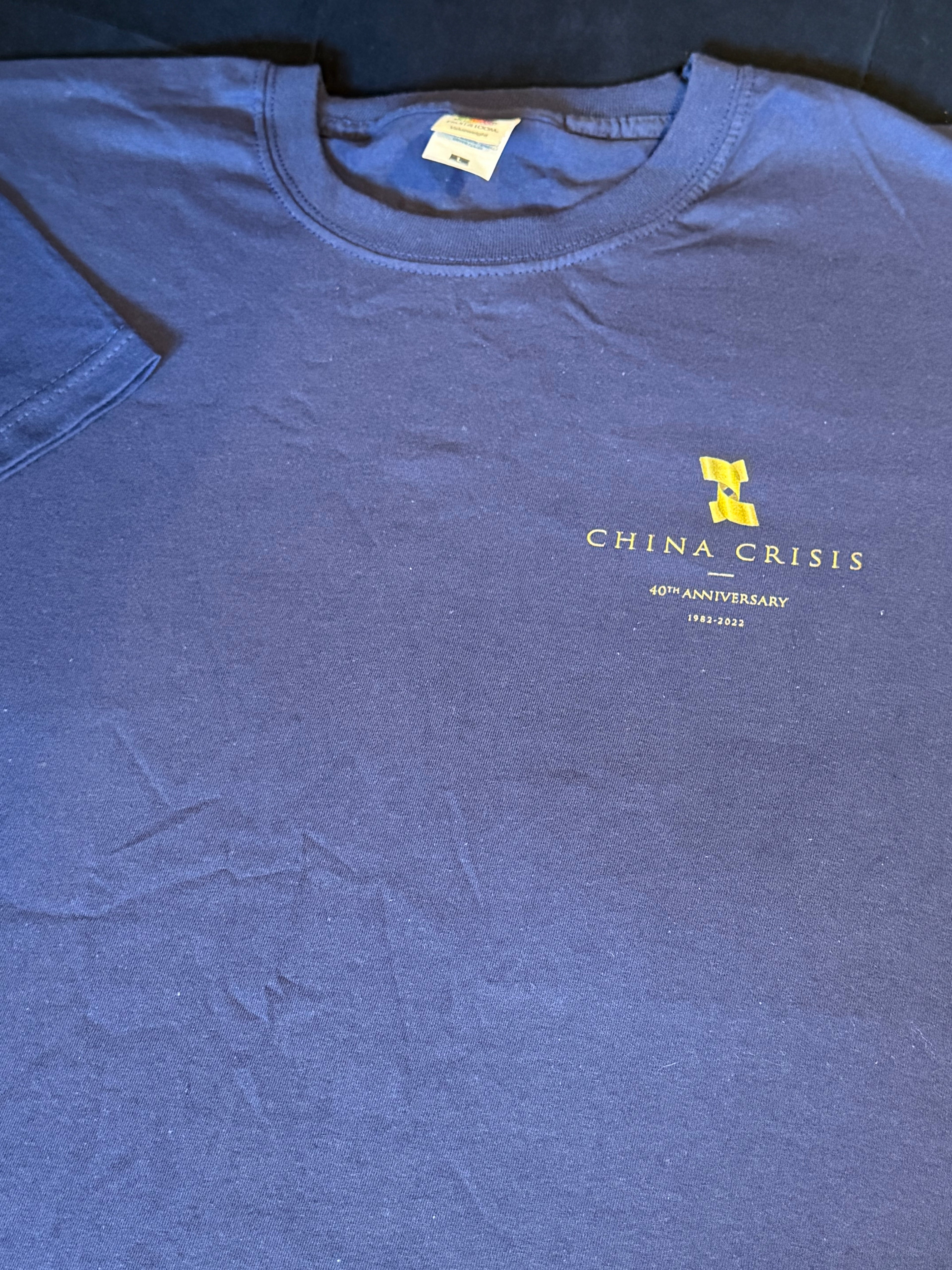 China Crisis 40th Anniversary Tour Tee