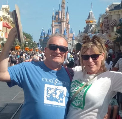 "Original" Blue Flaunt the Imperfection Tee